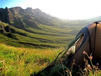 Ultraleicht Trekking in der Natur