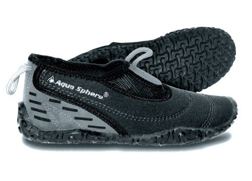 LO63 LOAP Neopren Wasserschuhe Strandschuhe Badeschuhe Schwimmschuhe schwarz/pin 