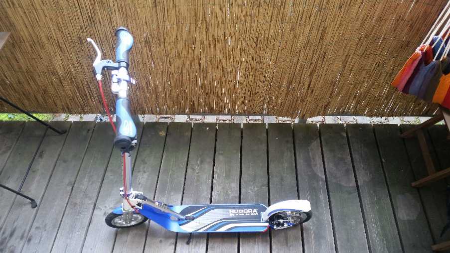 Scooter Review: Hudora Big Wheel Air 205 Dual Brake