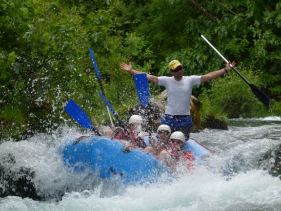 Rafting in Omiš auf dem Cetina River