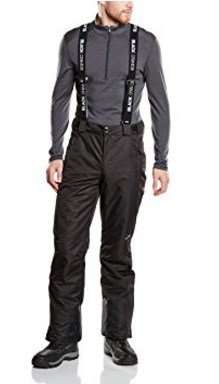 Skihose Test Black Crevice