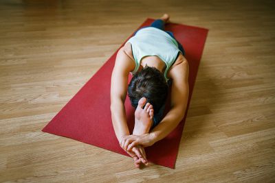 Sportarten für Zuhause Yoga