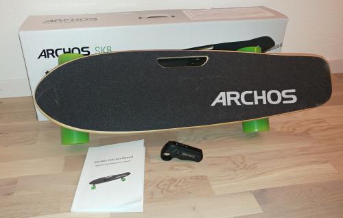 Archos sk8 elektroskateboard test