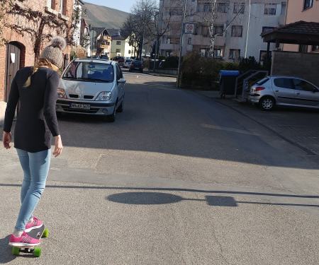 elektro skateboard fahren