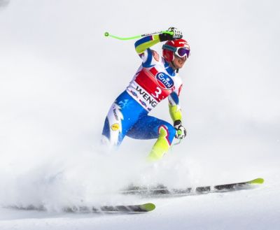 Skirennen Slalom