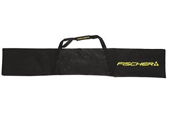 Skitasche/Skicase für 3 Paar Skier bis 190 cm Black/Yellow * BLACK CREVICE 