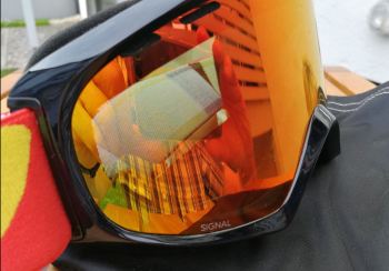 Giro Skibrille mit Spiegelung