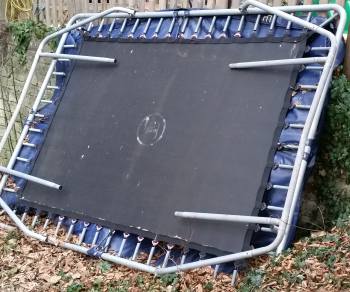 Konstruktion eines Trampolin
