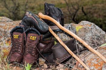 wanderstock aus Holz