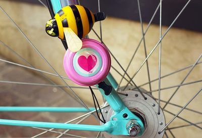 Fahrrade Klingel Fahrradklingel Kompakte verschiedenen Farben bun Vj 