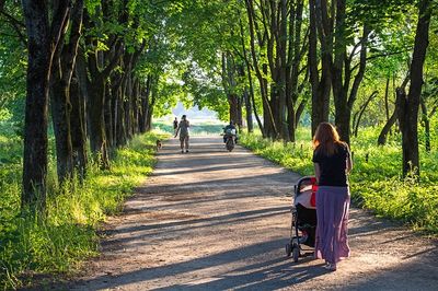 Wandern mit Kinderwagen
