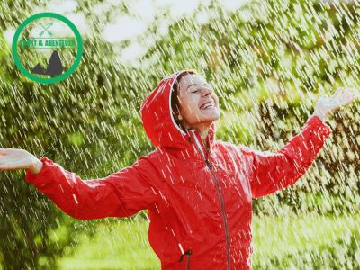 Nachhaltige Regenjacke