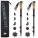 Steinwood – Premium Carbon Wanderstöcke
